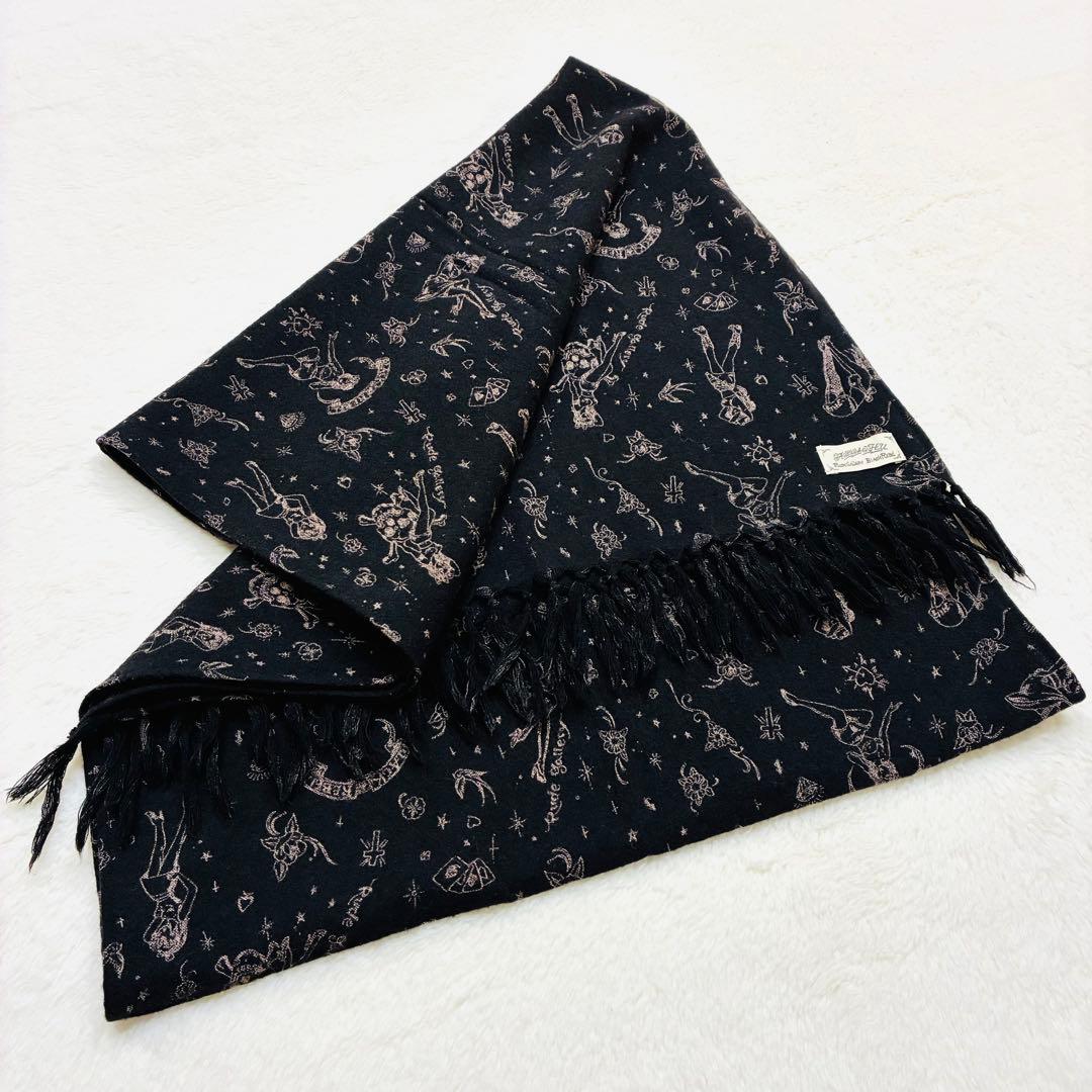 RUDE GALLERY ルードギャラリー ウール ストール マフラー 【希少】