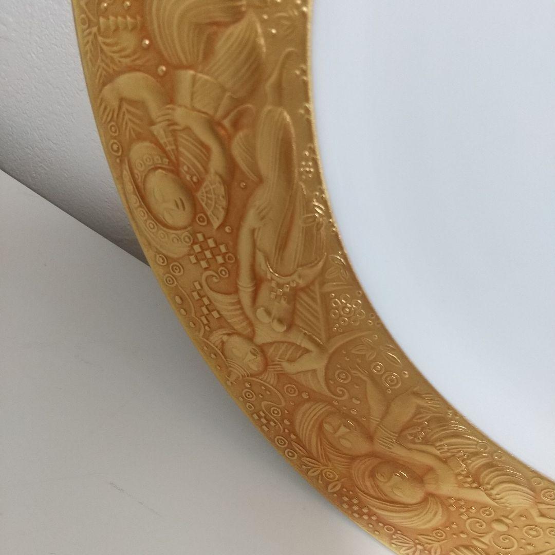 ローゼンタール　ROSENTHAL 魔笛　26cm　皿　プレート　ゴールド