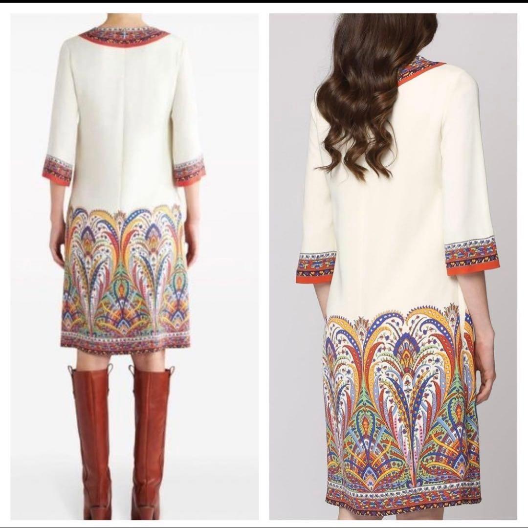 最終値下げ セール☆未使用 24万 ETRO エトロ 洗練 プレシャス ドレス