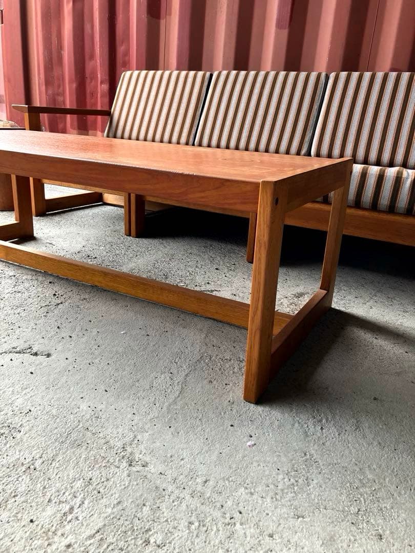 ヴィンテージ　コスガ　チーク天板テーブル　ミッドセンチュリー