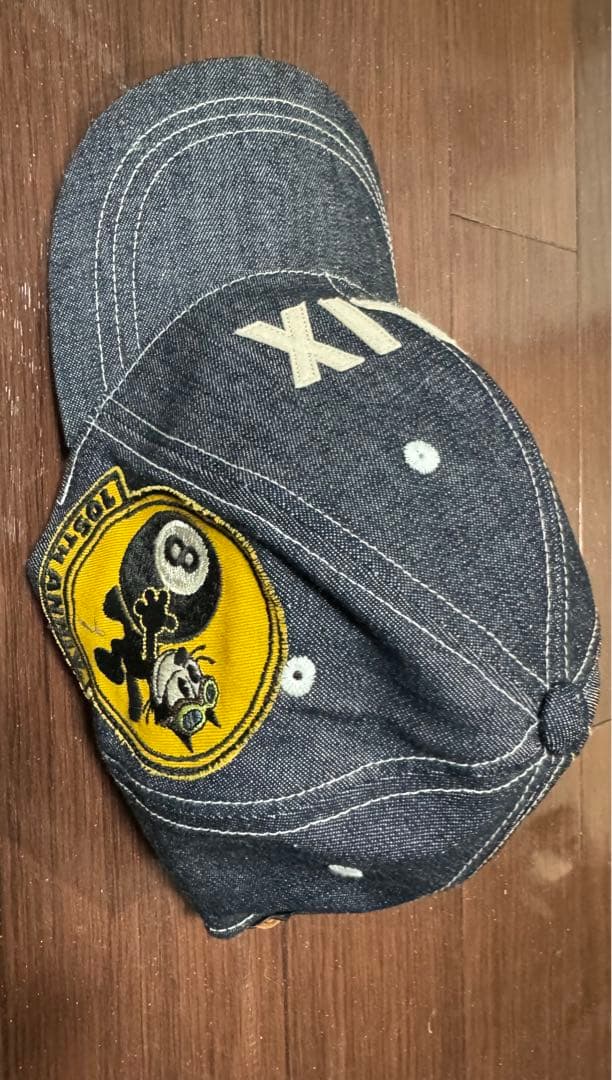 デニム FELIX キャップ フェリックス・ザ・キャット　トイズマッコイ