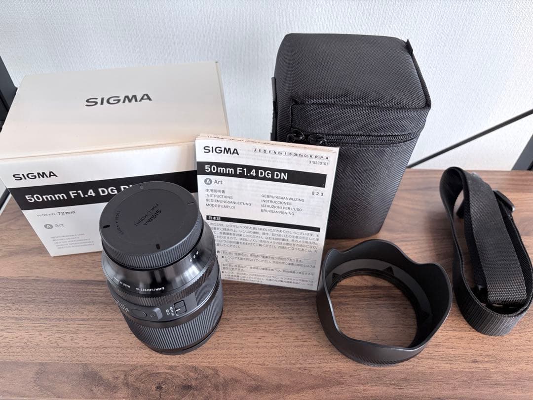 ⚠️Lマウントです　SIGMA 50mm F1.4 DG DN レンズ