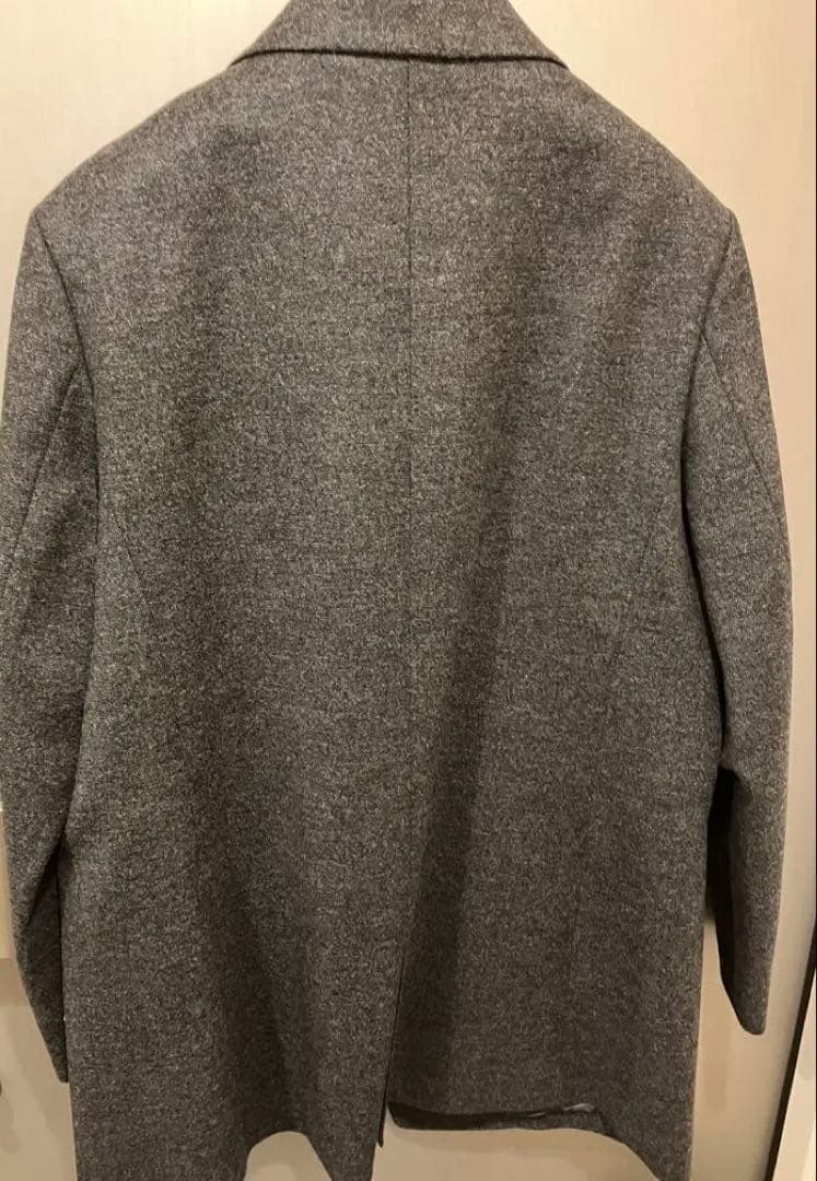 ICB L シックツイード テーラードジャケット ロングジャケット