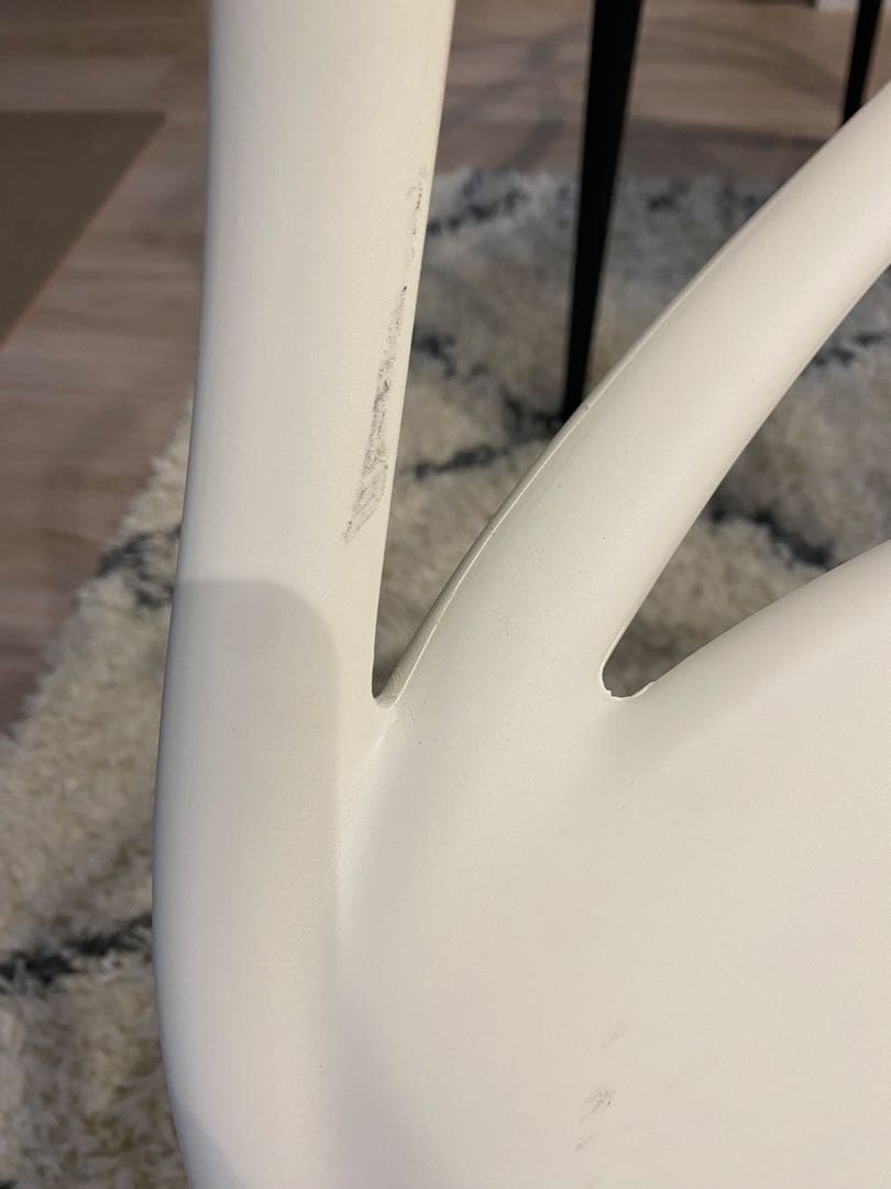 Kartell アームチェア 3脚セット ホワイト ブラック