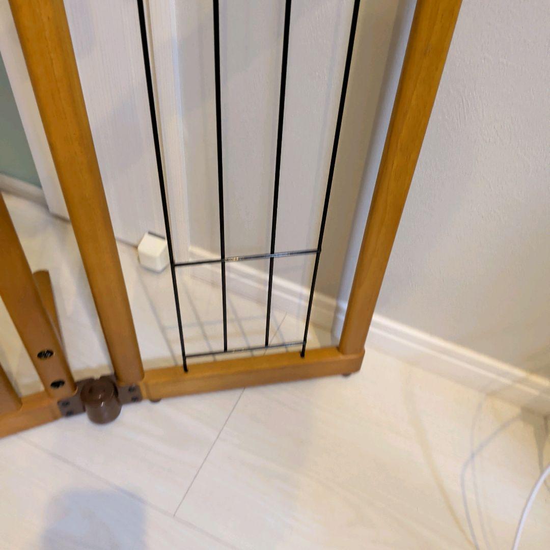 Richell　木製置くだけドア付き　ペットゲートS