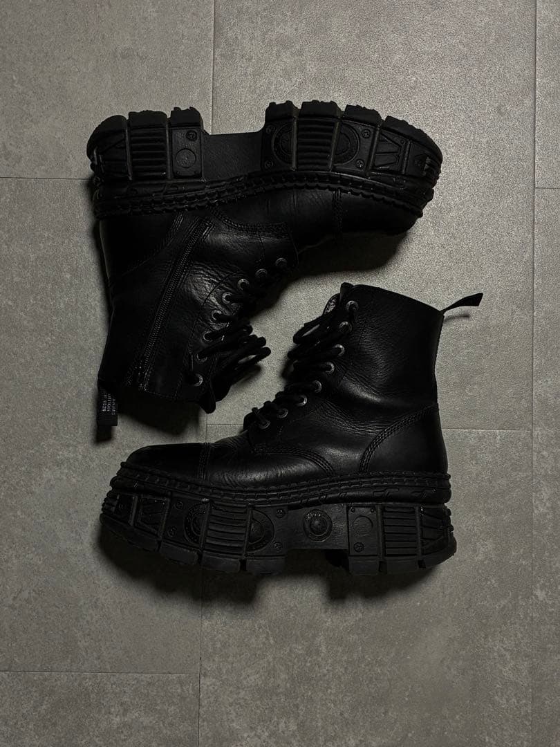 靴 NEW ROCK MWALL Boots Black 41