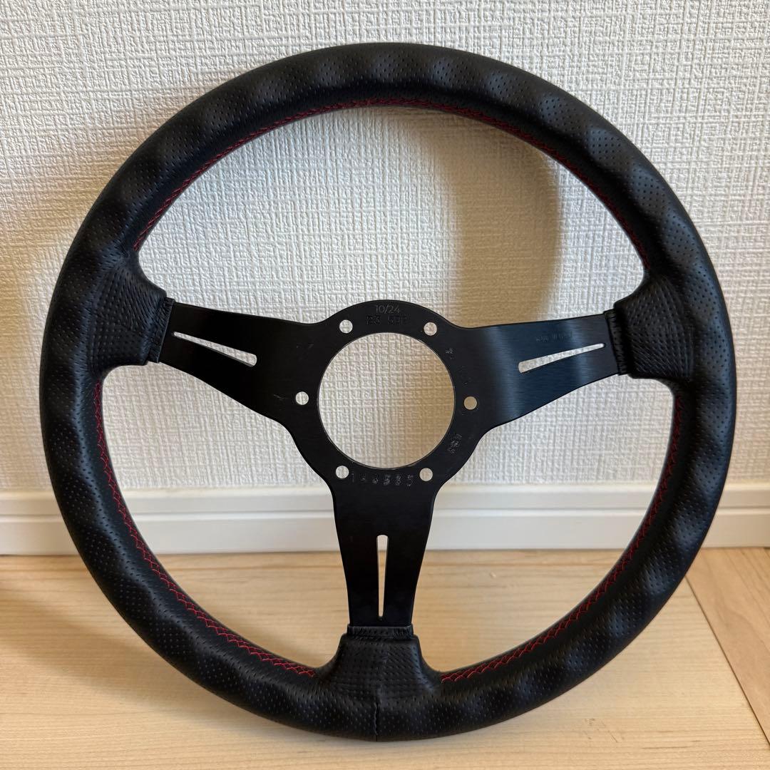 スポーツタイプラリー 330ミリパンチングレザー/レッドステッチ ディープコーン