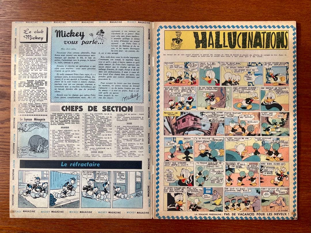 Mickey magazine N° 95 1952年発行