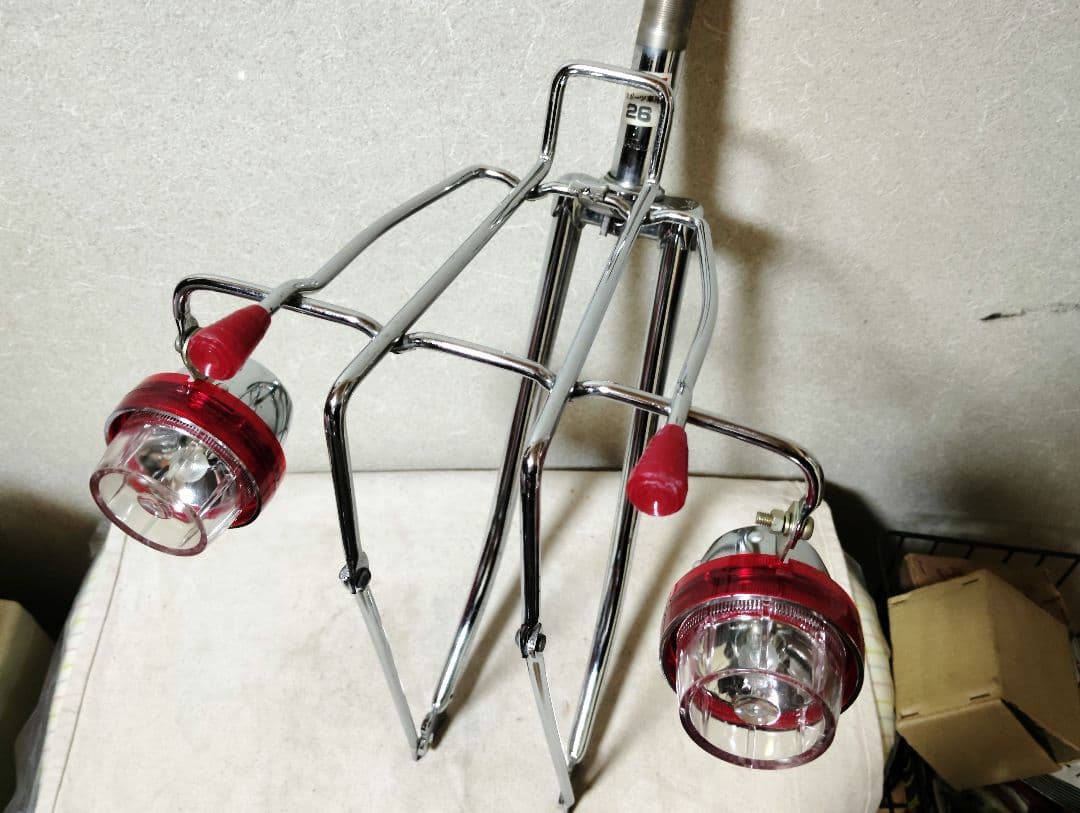 希少新品 ツーライト電飾セット フラッシャー自転車 軽快車 ランドナー