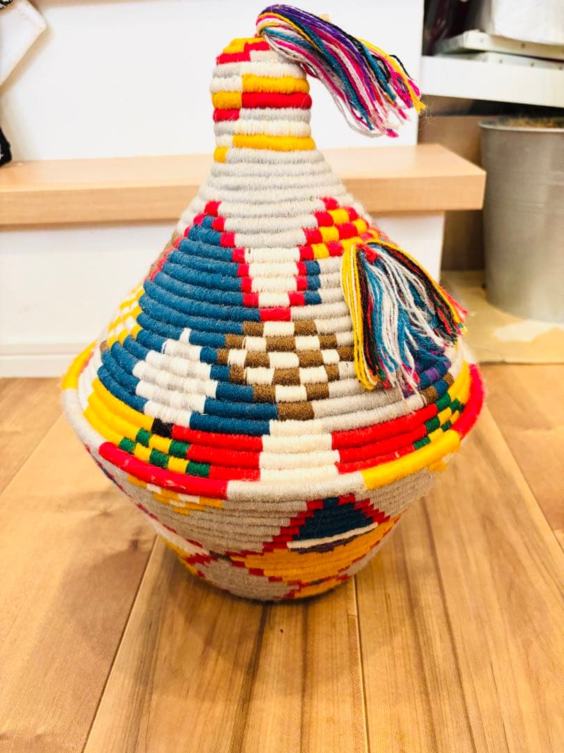 モロッコ　ベルベルバスケット　収納BOX おしゃれインテリア