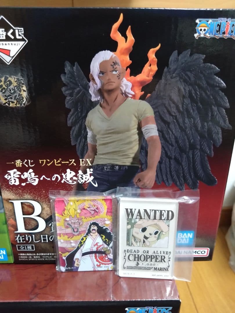一番くじ ワンピース B賞 チョッパー　E賞 四角なのに死角無し　キング魂豪示像