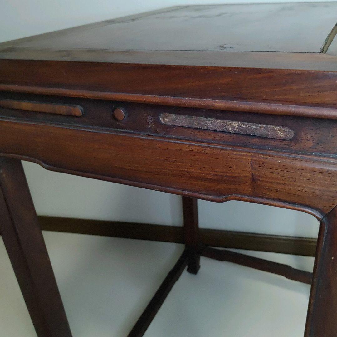 中国家具 唐木家具 銘木花梨 サイドテーブル