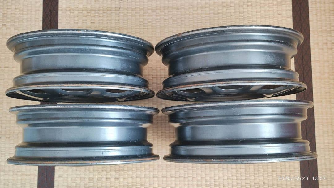 ハスラー　純正　15インチ　4.5J　オフセット+45　PCD100　4H