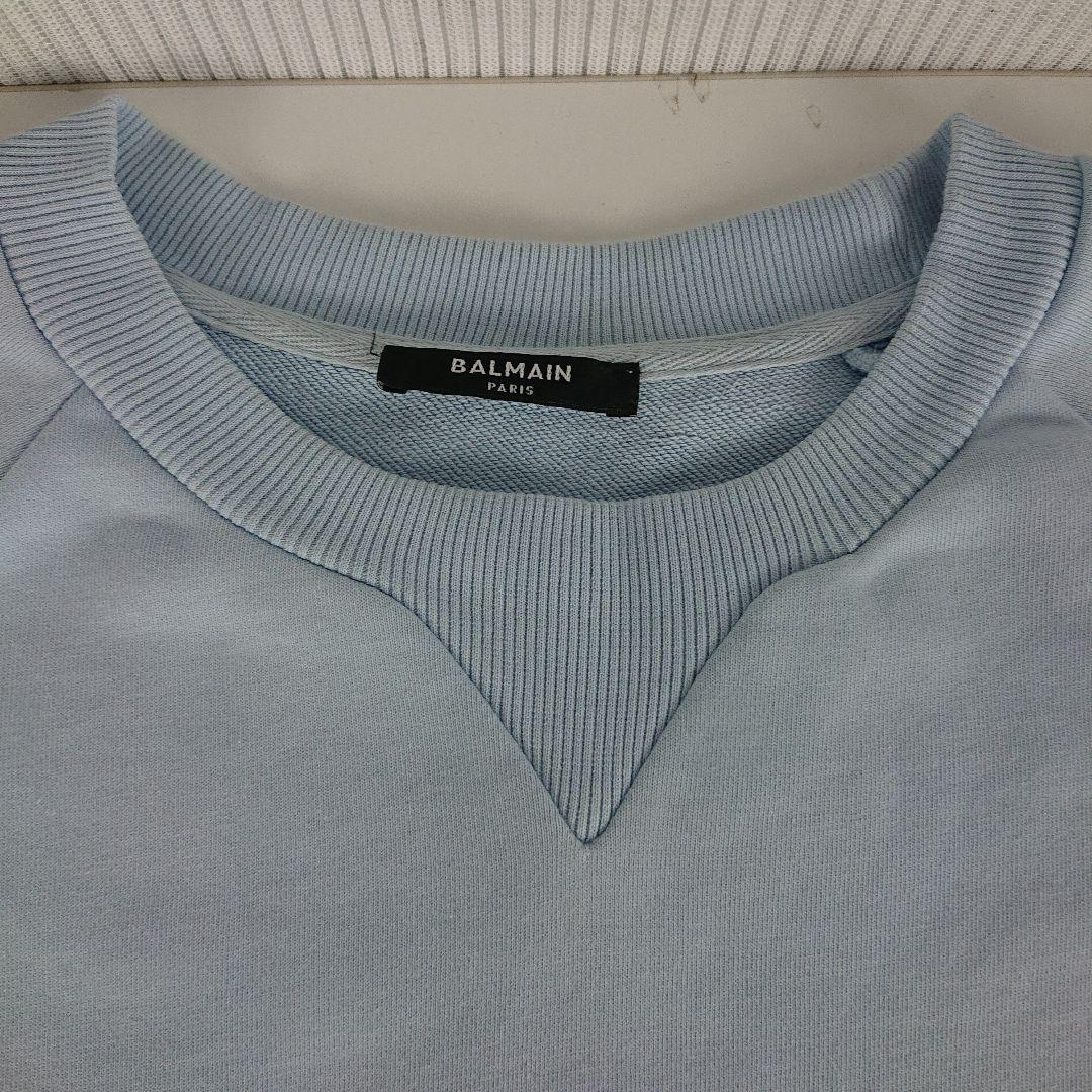 a930 BALMAIN/バルマン ロゴ スウェット トレーナー