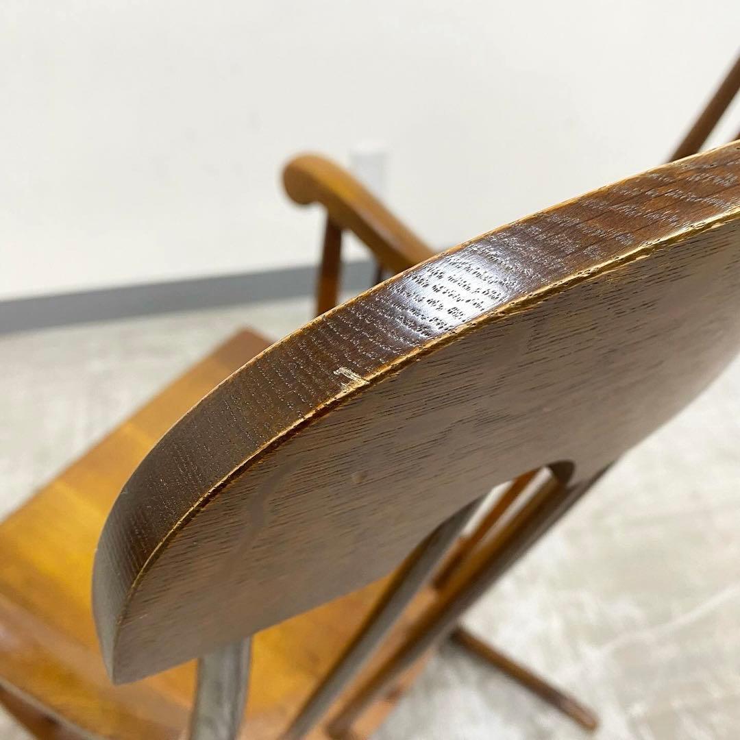 HIDA 飛騨産業 穂高 キツツキ ロッキングチェア 1人掛けチェア 椅子 2