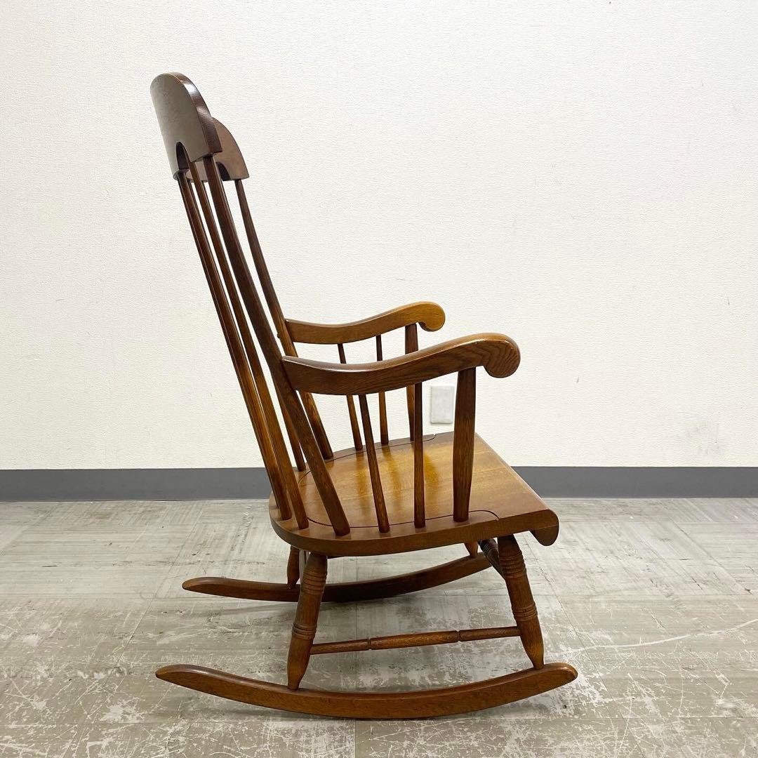 HIDA 飛騨産業 穂高 キツツキ ロッキングチェア 1人掛けチェア 椅子 2