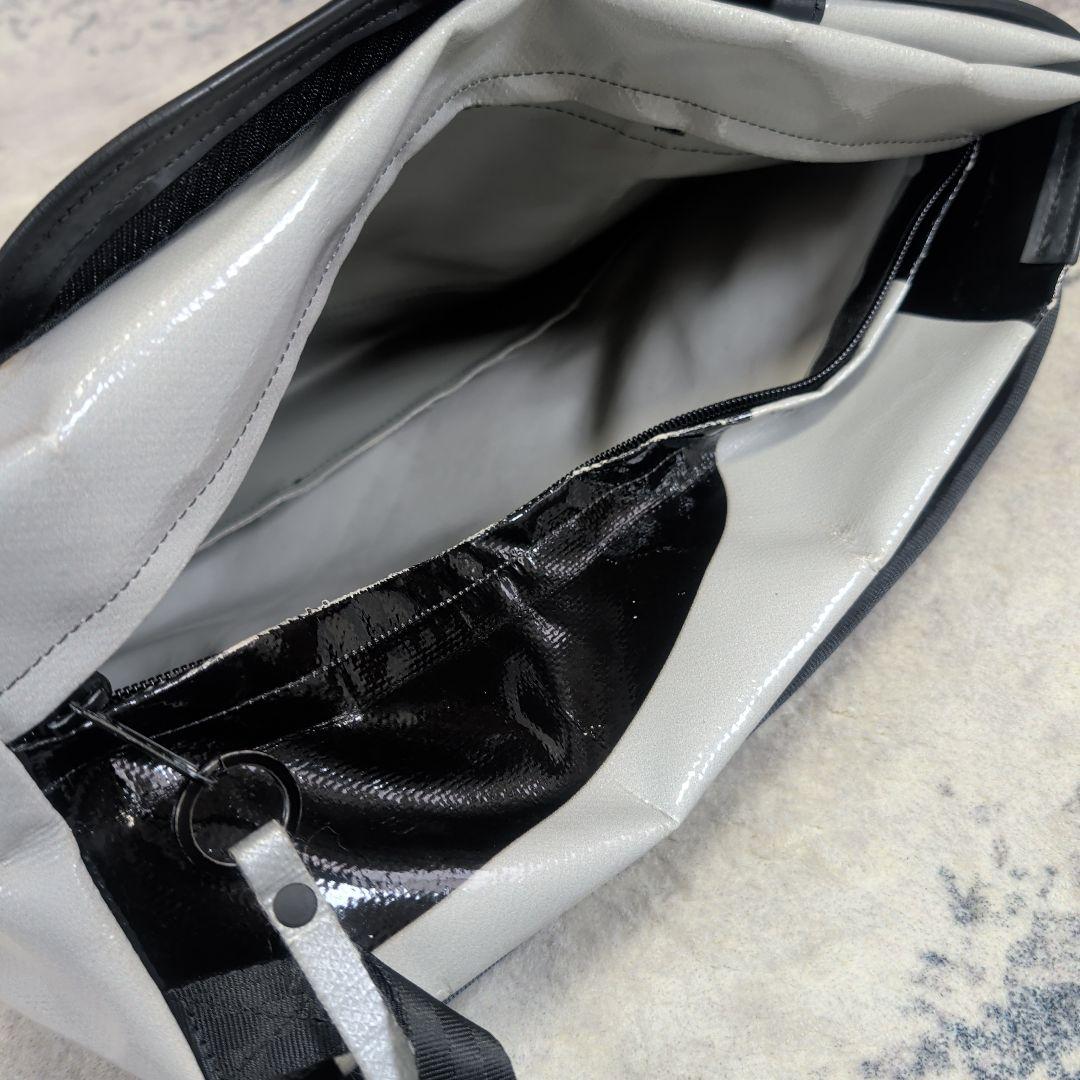 美品 フライターグ F133 BONANZA リュック 白 黒 廃盤品