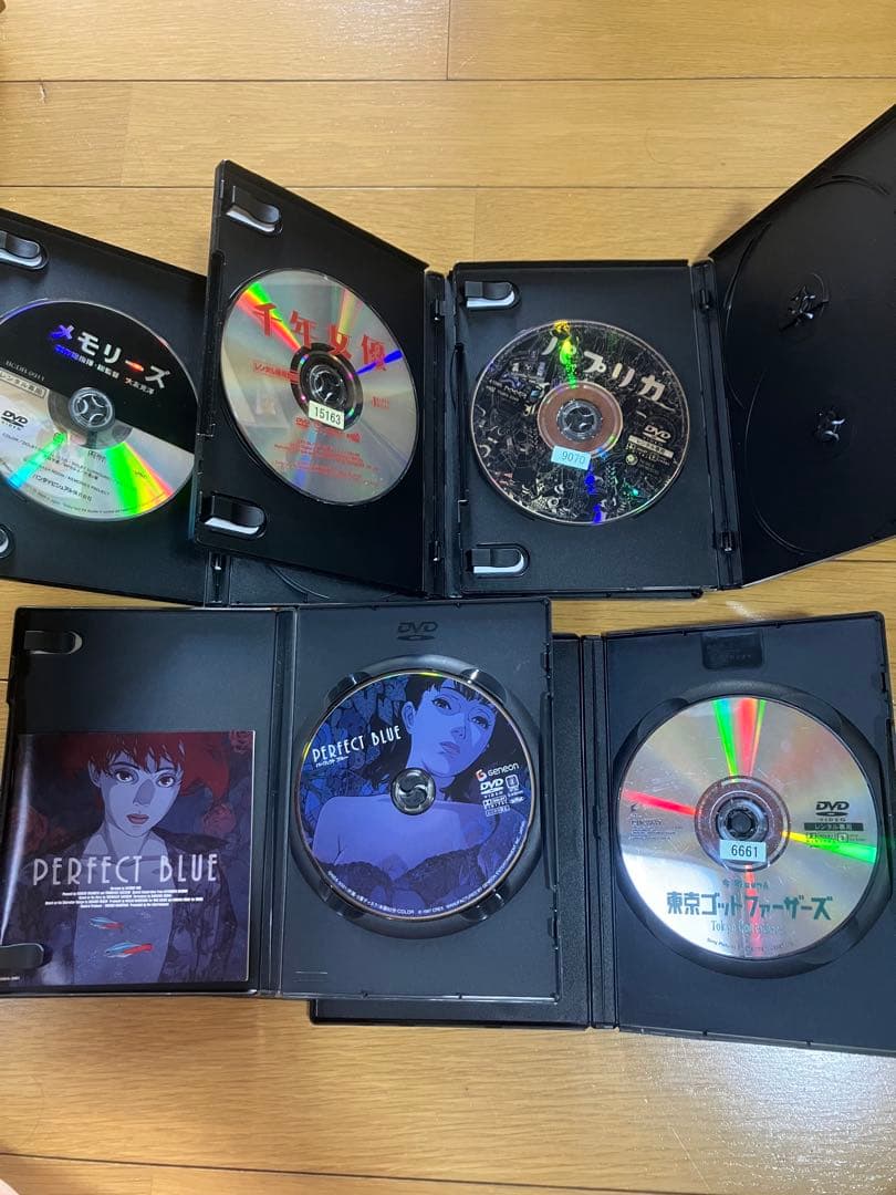 今敏　DVD 五枚 セット