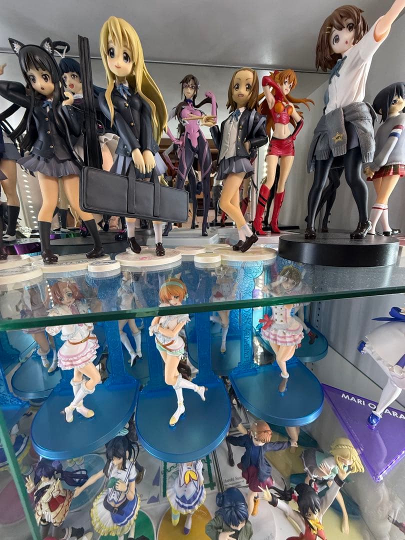 JAJANコレクションケース背面ミラー 上置きロータイプ付き フィギュア付き