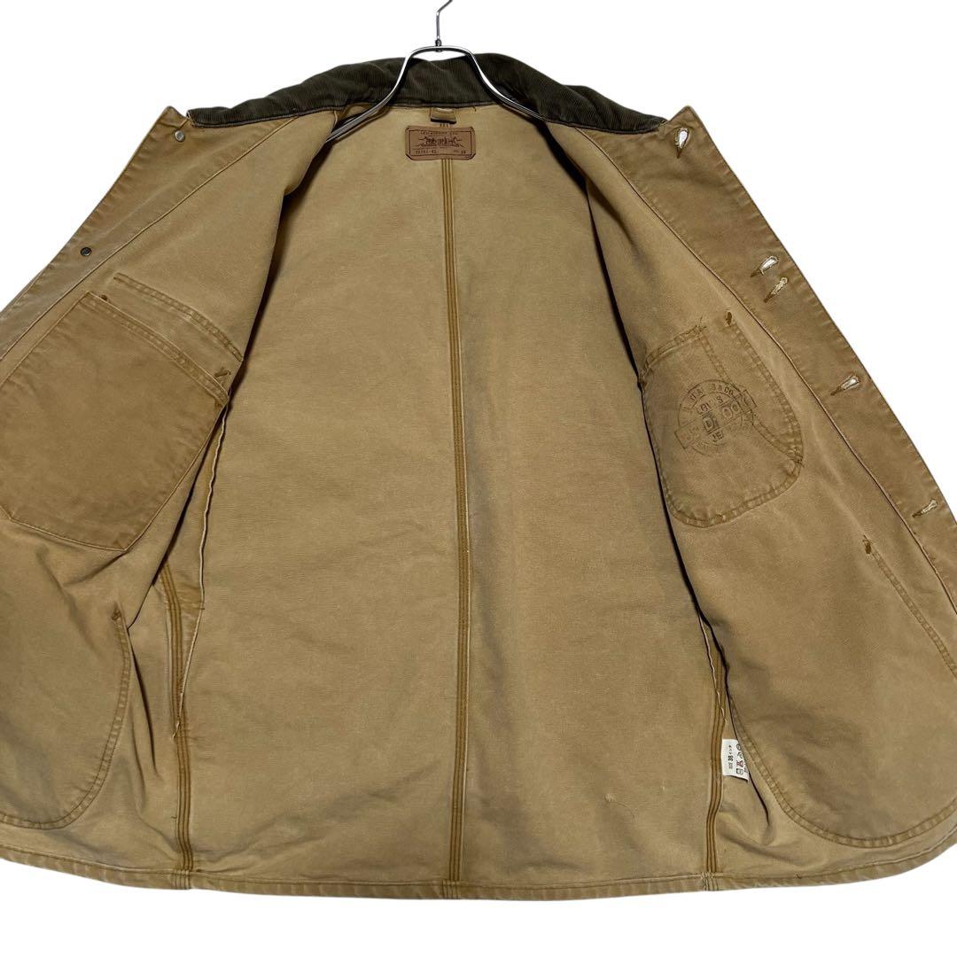 USA製 リーバイス ワークジャケットM相当38 ベージュ 90s 70742
