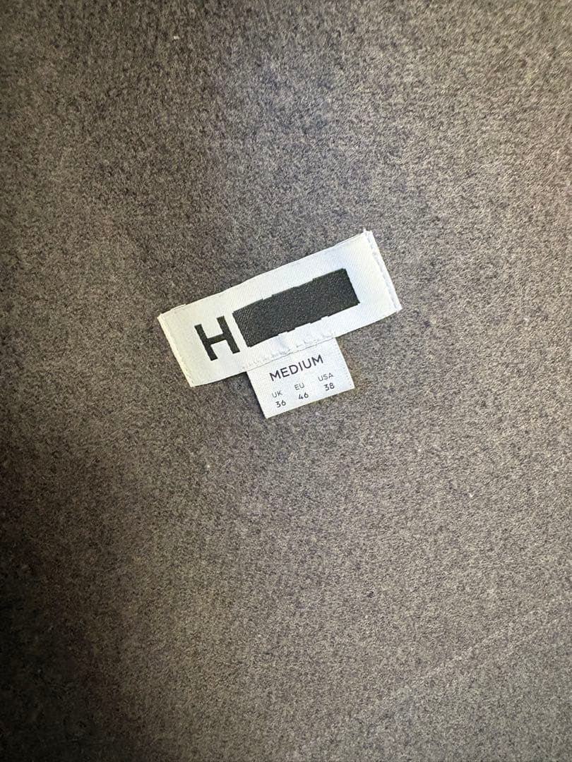 H BEAUTY&YOUTH ウールミックスメルトンカバーオールジャケット