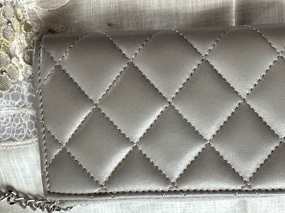 美品⭐︎シャネル ⭐︎タイムレスクラシック ⭐︎＆キーケース⭐︎グレー