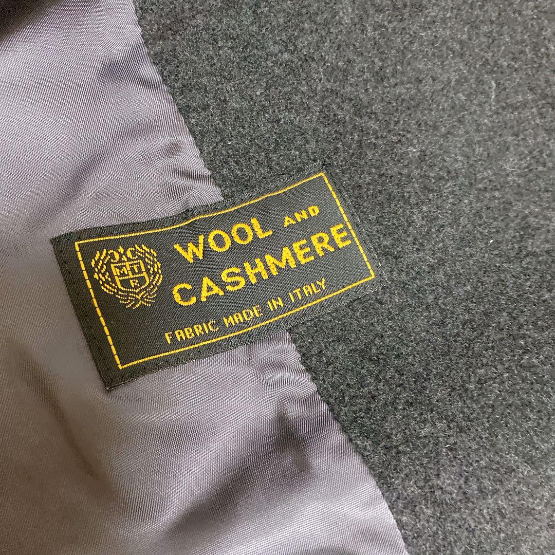 美品　23区　ウールステンカラーコート　カシミヤ混　大きいサイズ　44