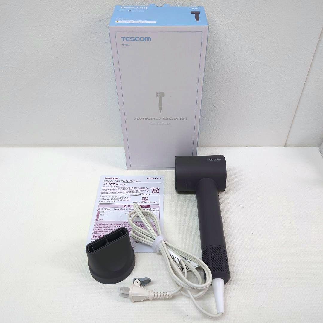 M1204J1 TESCOM プロテクトトイオンドライヤー TD765A 黒