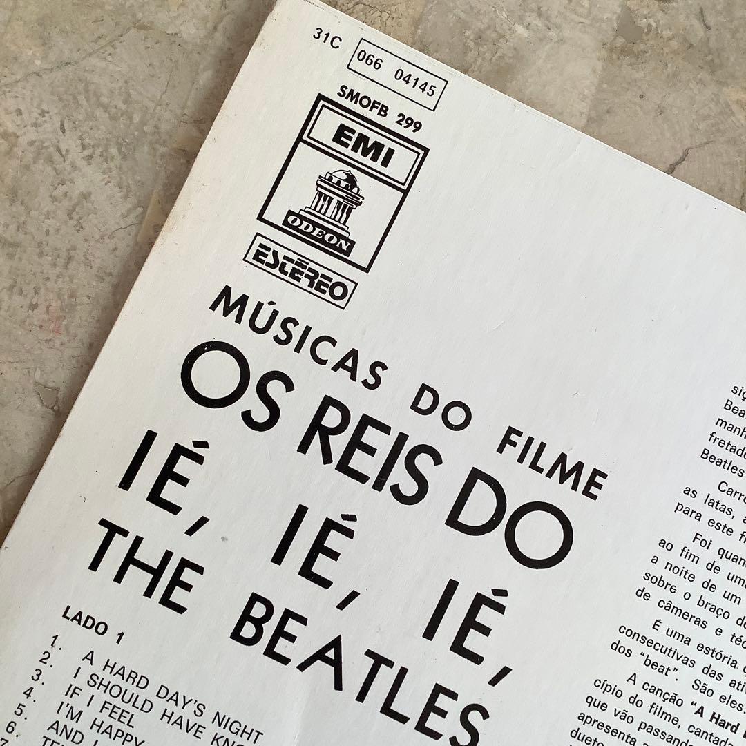 レア!ブラジル盤 ビートルズ レアカラージャケ ビートルズがやって来る