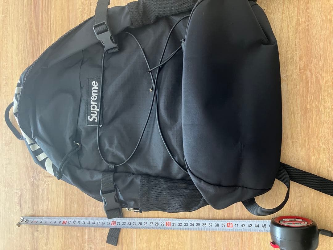 (ひまり)Supreme ブラック リュック・バックパック