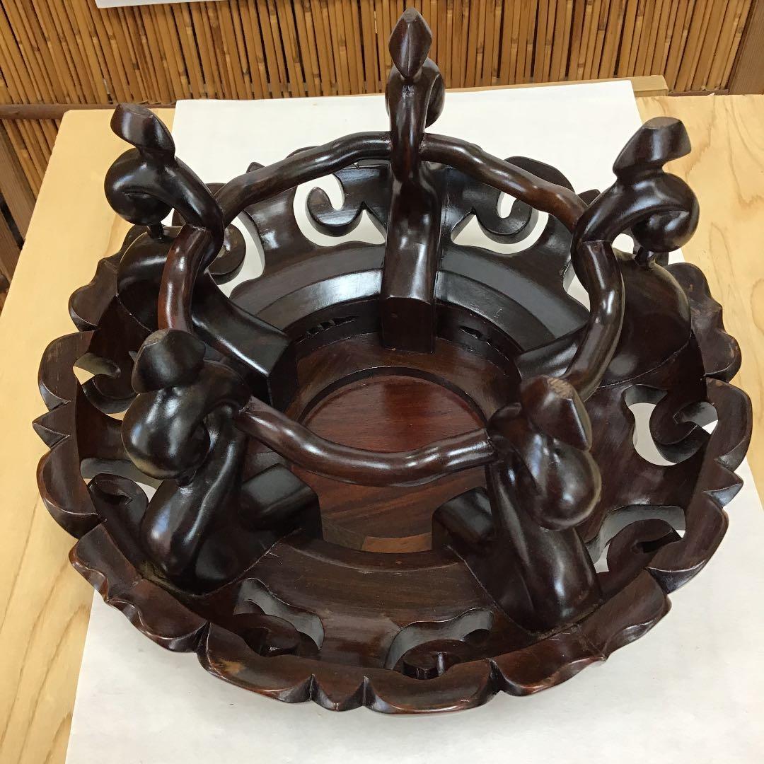 茶道具 香炉台 N177