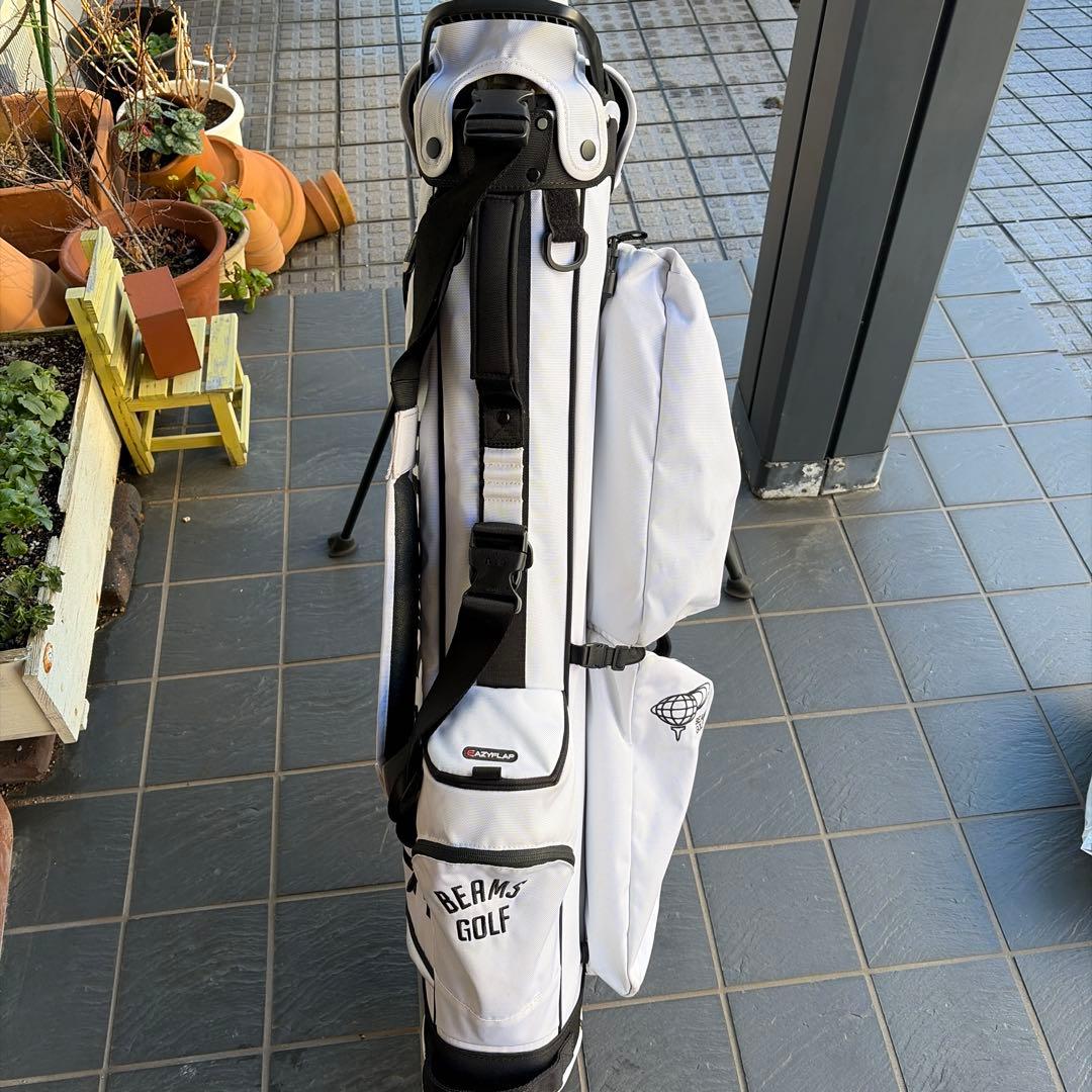 BEAMS GOLFビームスゴルフ　スリム　スタンドキャディバッグ