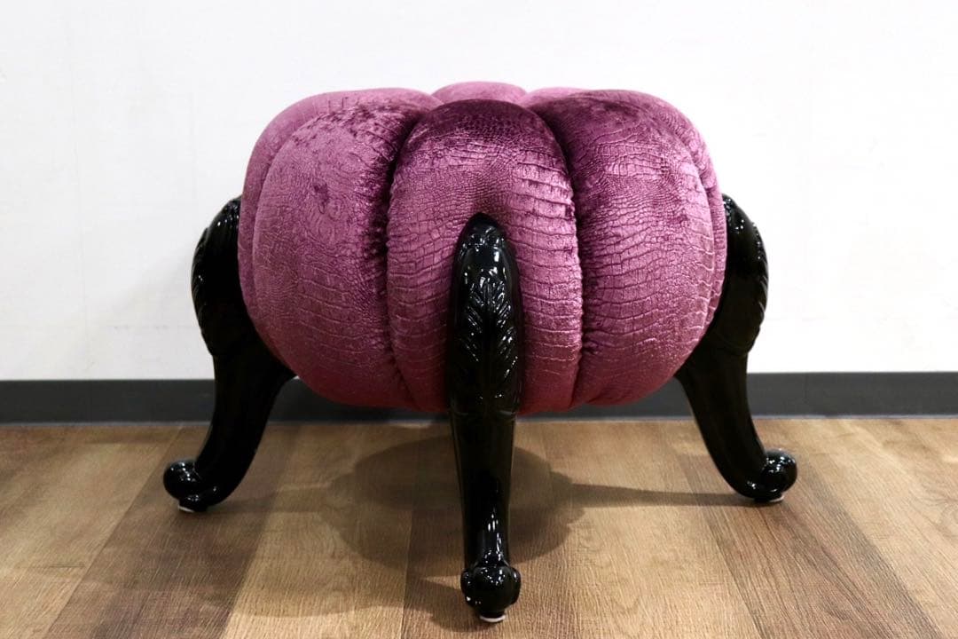 GMHH489F○パンプキンスツール アンティーク調