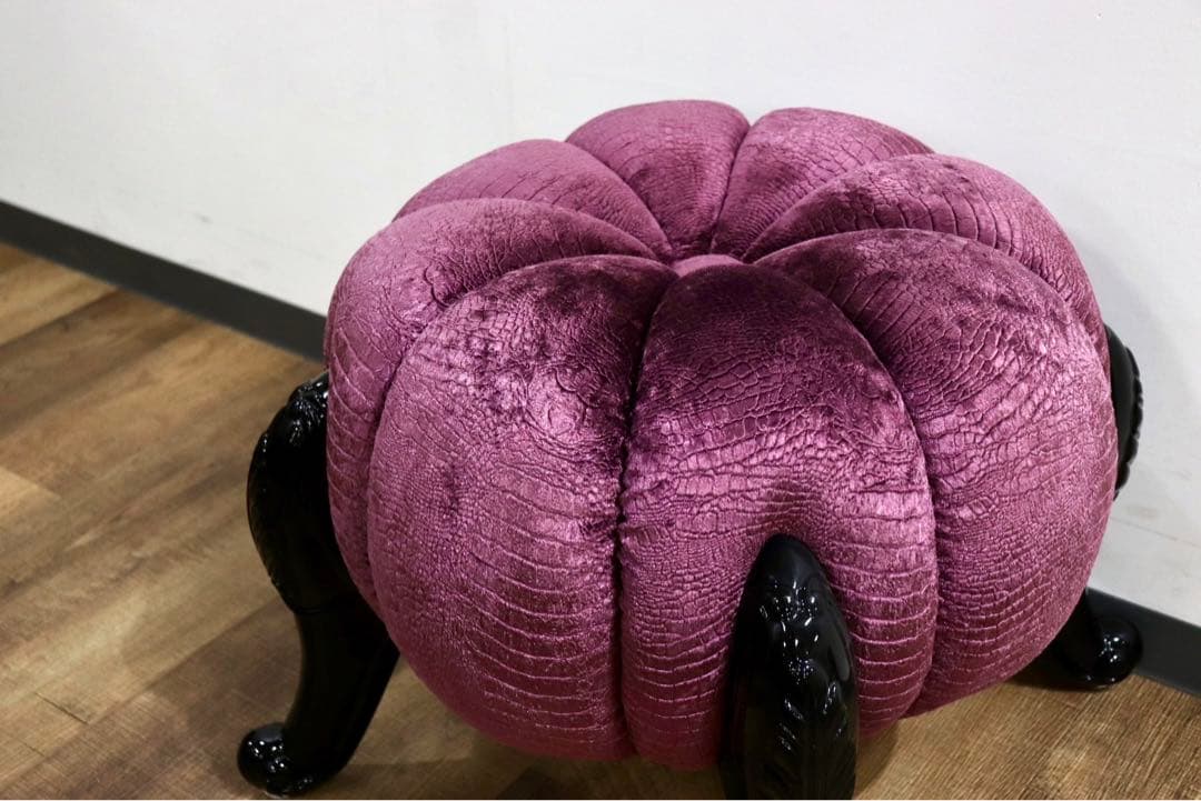 GMHH489F○パンプキンスツール アンティーク調