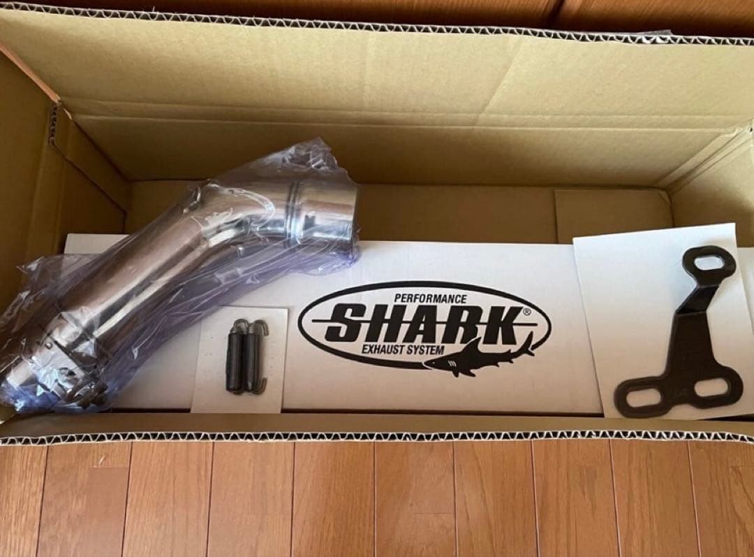 VFR800X用 SHARK スリップオンマフラー