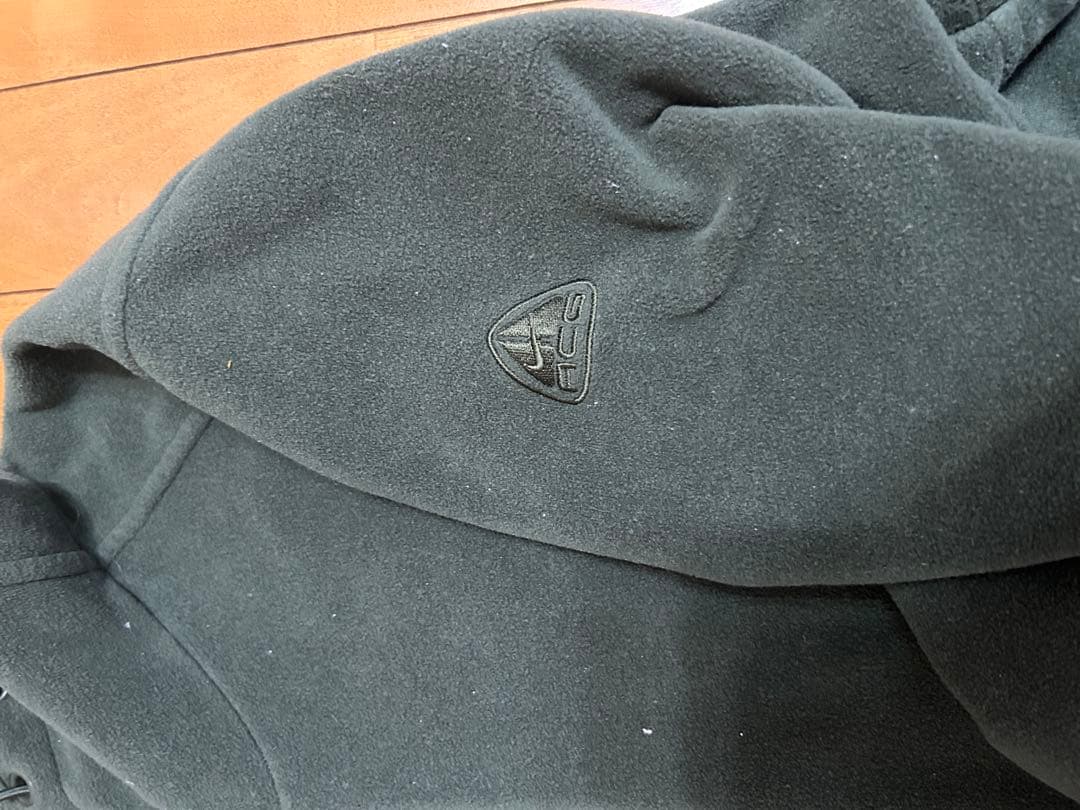 トップス 00s NIKE ACG fleece hoodie khaki