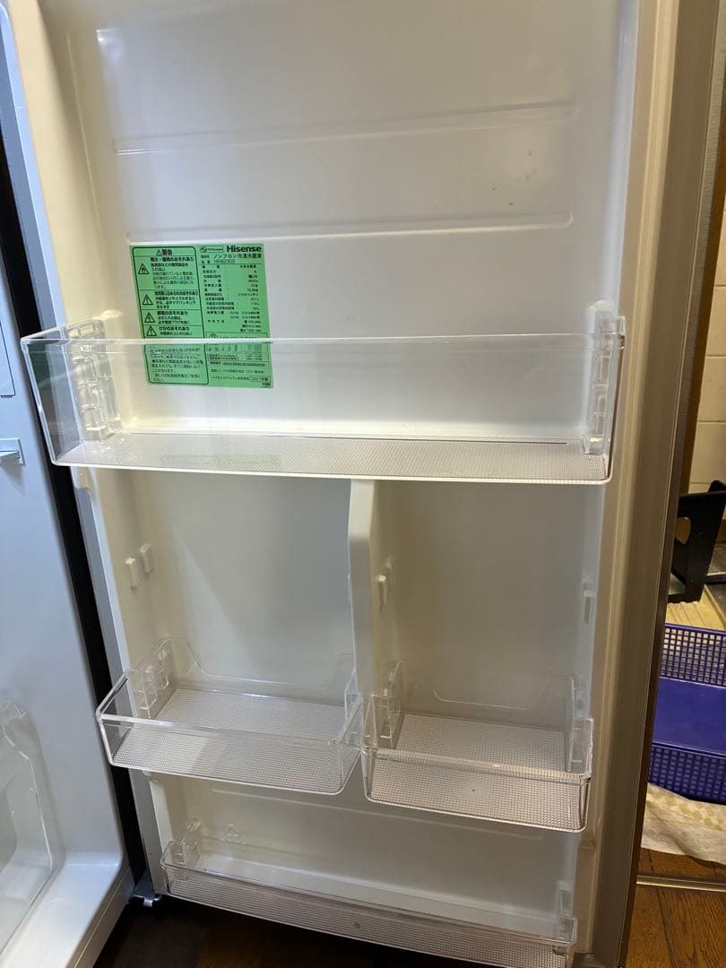 HR-B2302 ノンフロン　冷凍冷蔵庫　2021年製　ハイセンス