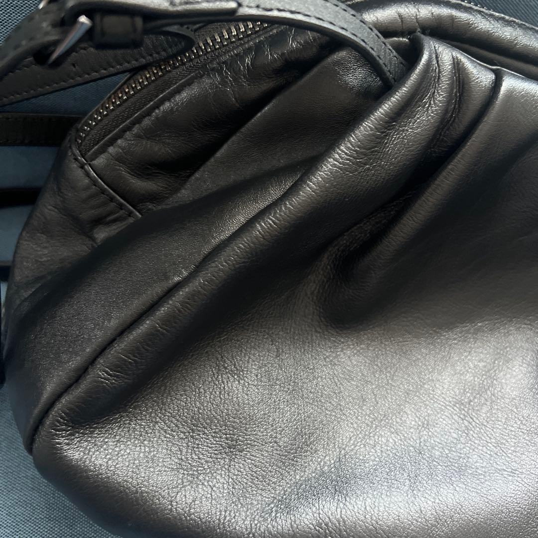 本革 430g コロンボストンバッグ ブラック イアパピヨネ