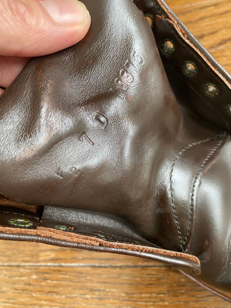 RED WING　8161 ガラスレザー ダークブラウン　US7D[25cm]