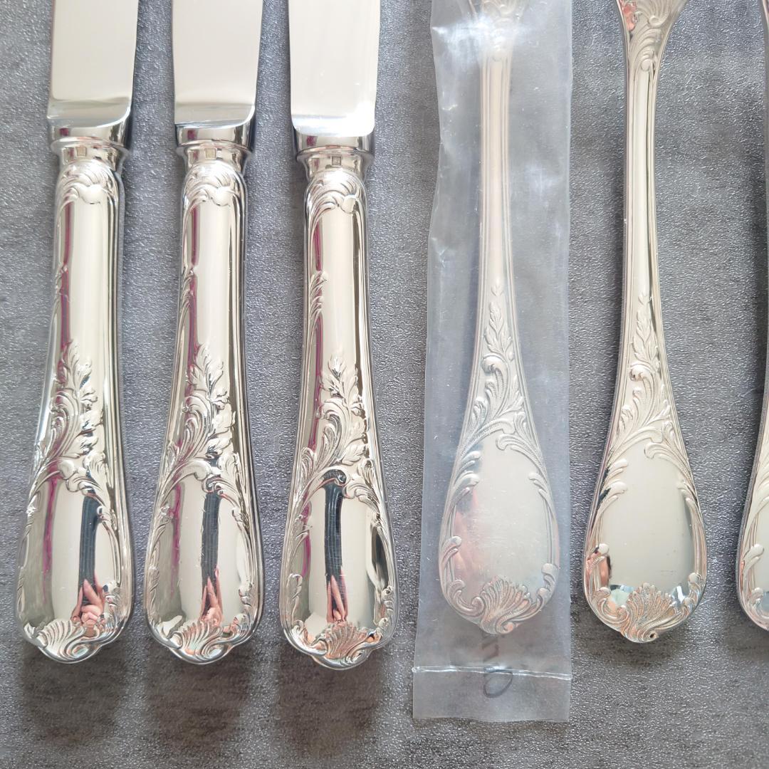 美品 クリストフル マルリー テーブルサイズ 未開封含む 9点