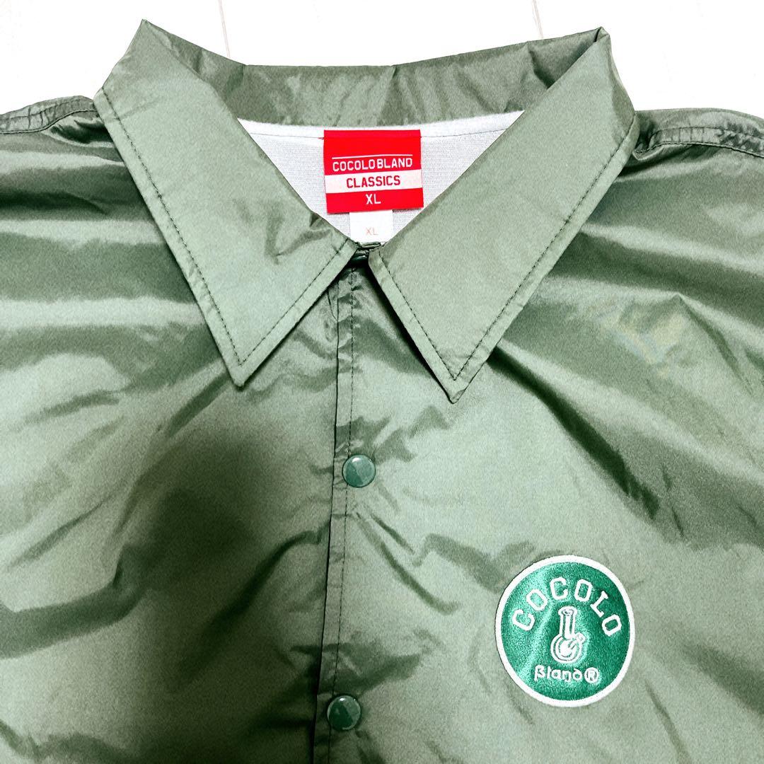 【極美品】 COCOLO BRAND ナイロン コーチジャケット XLサイズ