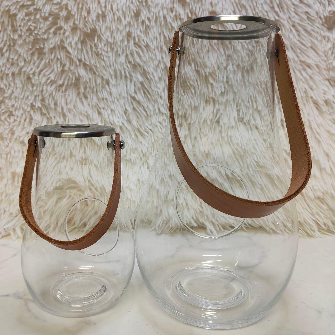 HOLMGAARD ホルムガード キャンドルホルダーランタン クリア 2個セット