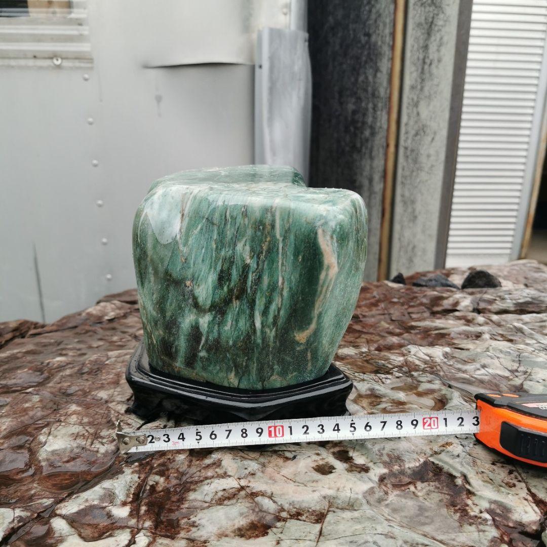 アベンチュリン　8.8キロ　インド翡翠　翡翠　ヒスイ　鑑賞石　石　置物　オブジェ