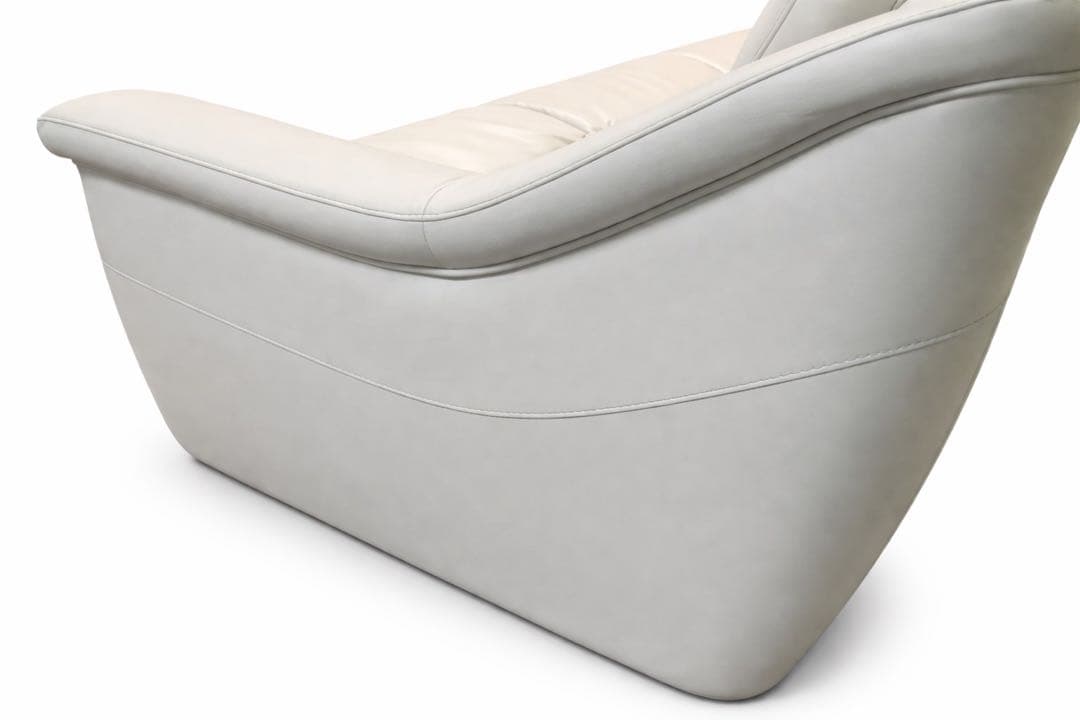 ３人掛けソファ　アイボリー　東京インテリア