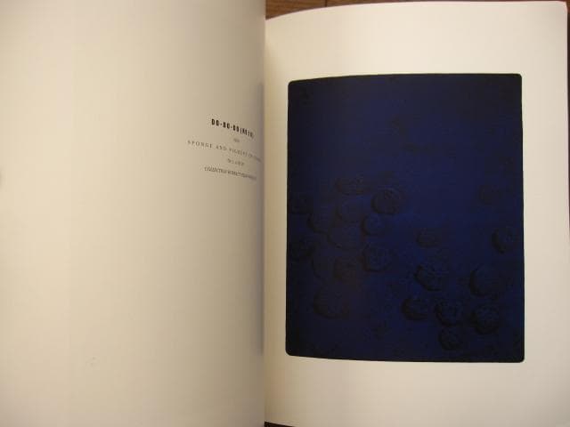 Yves : Sponge Reliefs　イヴ・クライン