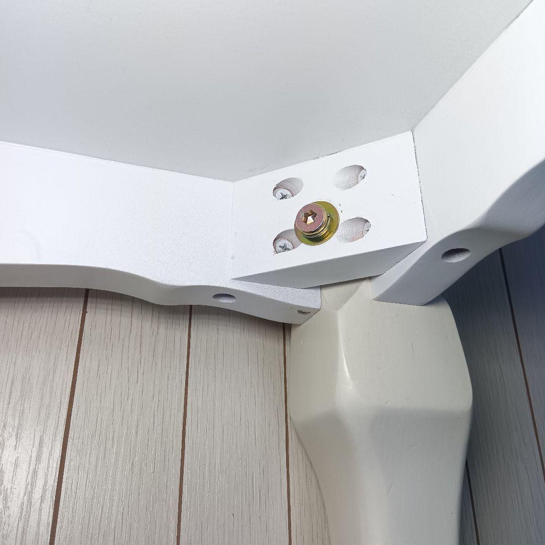 ロココ調　猫脚　White　テーブル　姫系