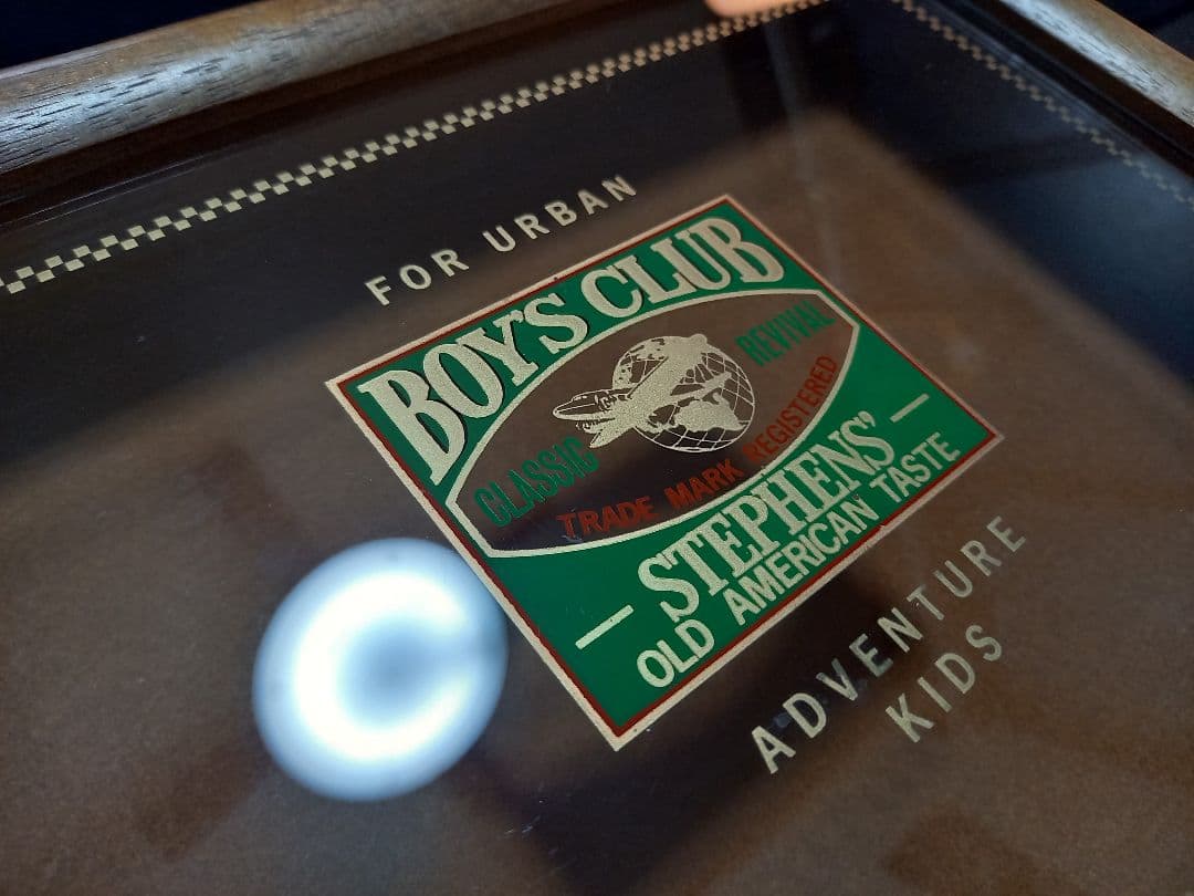 kat 様売約済　Stephen's ウッド　ショーケース　木製　硝子　木箱