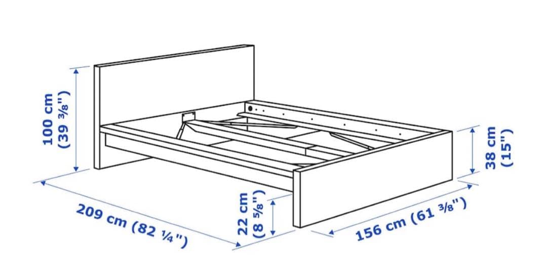 ダブルベット（枠のみ）※値下げ不可
