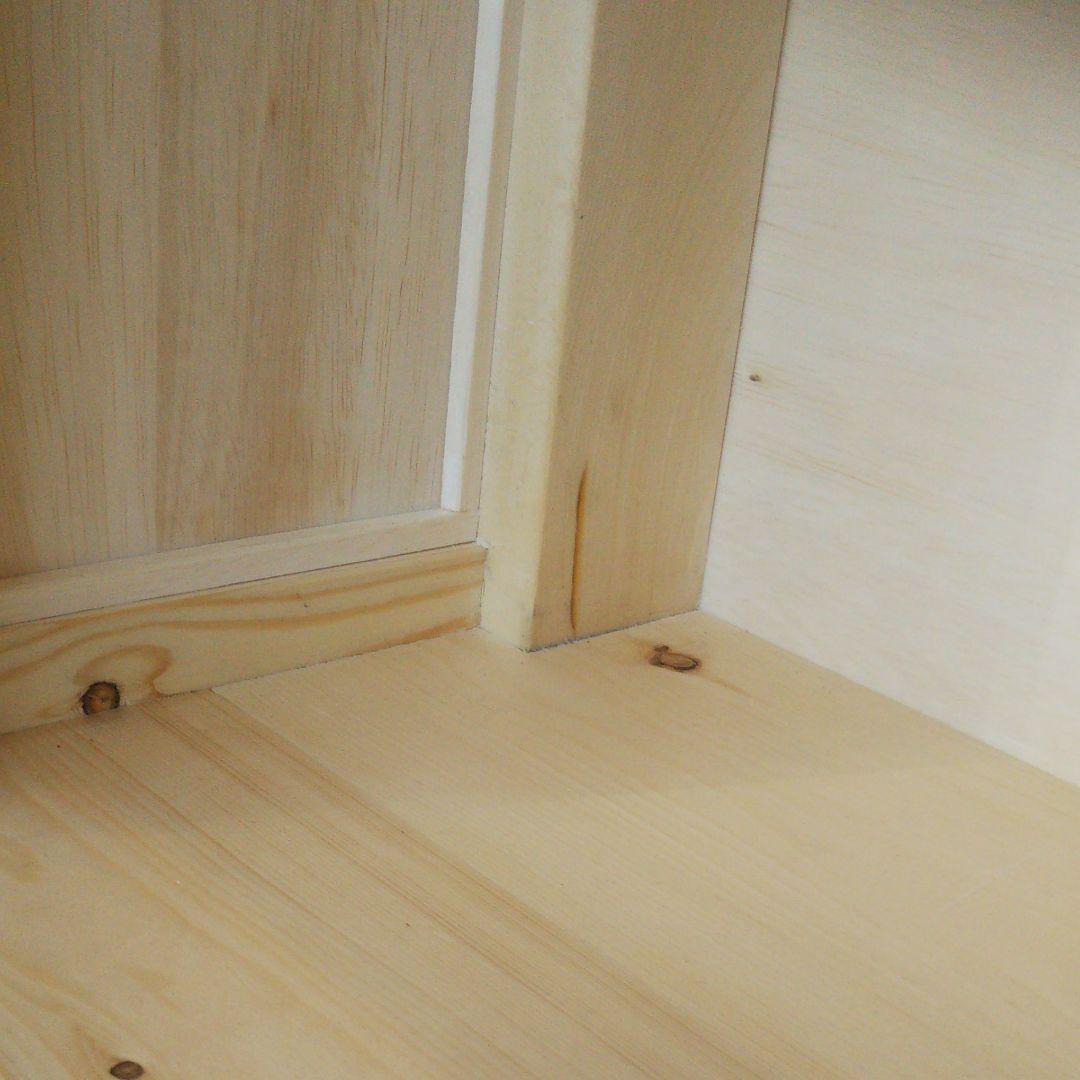 無垢の木 本棚／棚／補助机