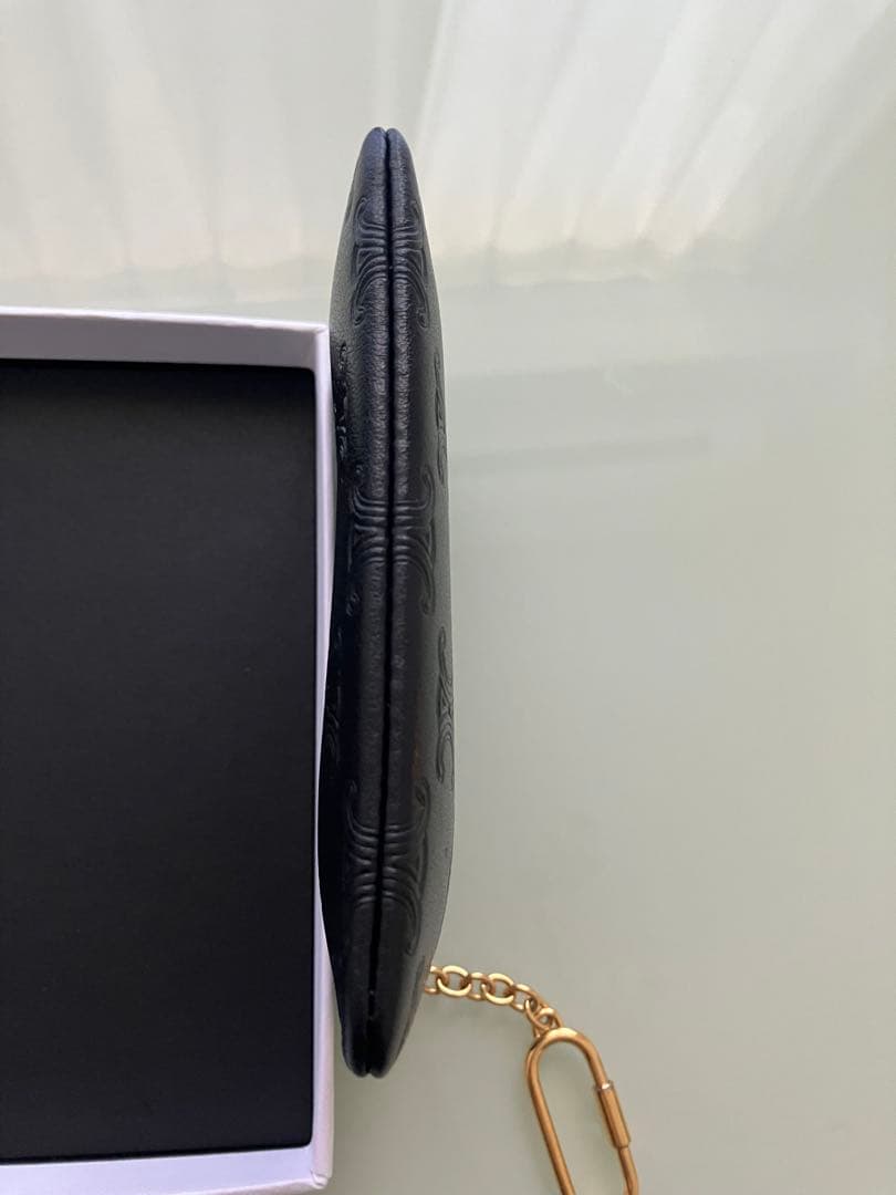 【正規品】値下げ　CELINE ブラックレザー ケース